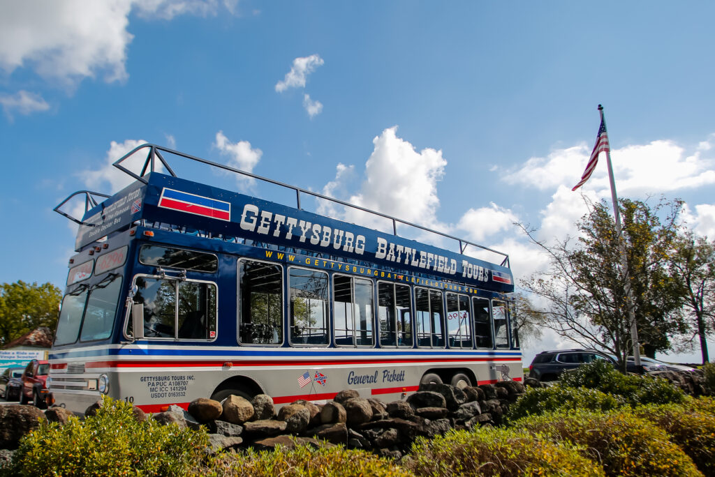 Guided Double Decker Bus Tour on 4/17/24 200 PM Gettysburg